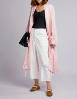 Jonathan Simkhai Cinched Twill Robe -J.Lindeberg Shop 40800