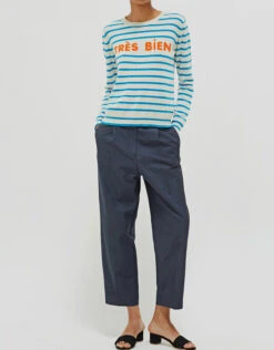 Chinti & Parker Très Bien Striped Cashmere Sweater -J.Lindeberg Shop 42185