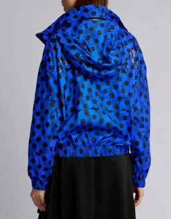 Kenzo Wavy Dot Nylon Back Logo Windbreaker Jacket -J.Lindeberg Shop 42333