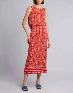 Saloni Caroline Floral Printed Silk-georgette Midi Dress -J.Lindeberg Shop 42341