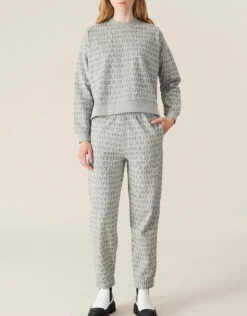 Ganni Logo Jacquard Isoli Dropped Shoulder Sweatshirt -J.Lindeberg Shop 424259