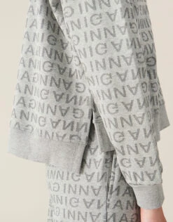 Ganni Logo Jacquard Isoli Dropped Shoulder Sweatshirt -J.Lindeberg Shop 424261