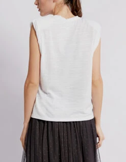 The Range Strata Slub Jersey Shoulder Pad Muscle Tee -J.Lindeberg Shop 424564