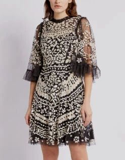 Needle & Thread Anais Sequin Knee Length Dress -J.Lindeberg Shop 431516