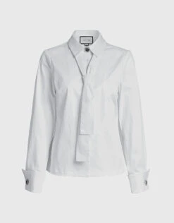 Alexis Roxanne Tie Neck Shirt