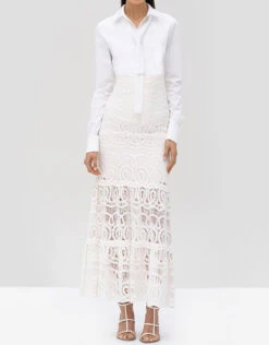 Alexis Roxanne Tie Neck Shirt -J.Lindeberg Shop 43273