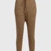Nili Lotan Paris Cashmere Knitted Crop Sweatpants