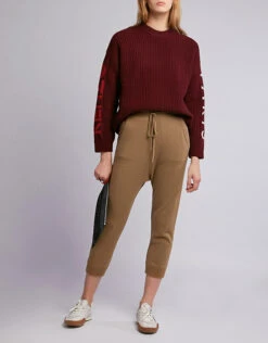 Nili Lotan Paris Cashmere Knitted Crop Sweatpants -J.Lindeberg Shop 43775