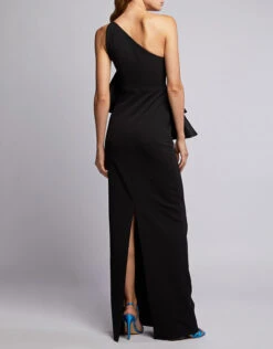 Solace London Dacia One-shoulder Ruffled Maxi Dress -J.Lindeberg Shop 44786