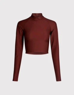 Twenty Montreal Colorsphere Long Sleeve Crop Top