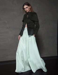 Brandon Maxwell Heavy Wool Cape Suit Coat -J.Lindeberg Shop 47692