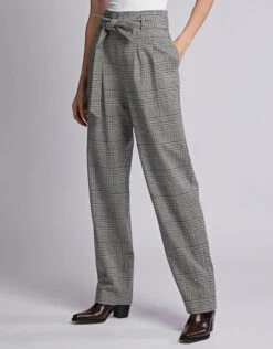 Marissa Webb Ethan Plaid High-rised Paperbag Wide-leg Pants 10 Marissa Webb Ethan Plaid High-rised Paperbag Wide-leg Pants -J.Lindeberg Shop 47963