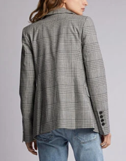 Marissa Webb Emilee Plaid Wool-blend Blazer -J.Lindeberg Shop 47966