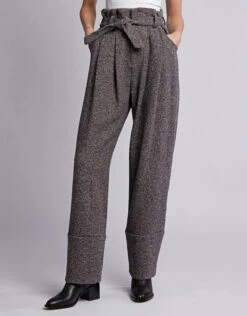 Rachel Comey Irolo Tweed Paperbag Wide-leg Pants -J.Lindeberg Shop 48083