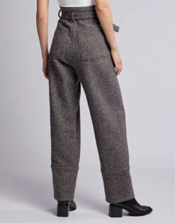 Rachel Comey Irolo Tweed Paperbag Wide-leg Pants -J.Lindeberg Shop 48084