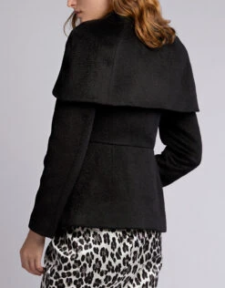 Brandon Maxwell Heavy Wool Cape Suit Coat -J.Lindeberg Shop 48158