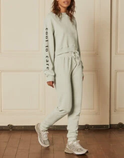 Boyish Jeans The Paul Tapered Sweatpants-Pearl Grey -J.Lindeberg Shop 503839