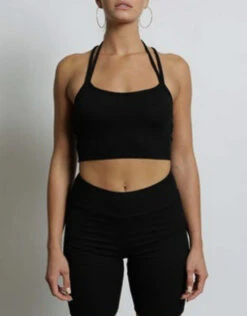 Twenty Montreal Mackay Rib Multi Strap Halter Cami