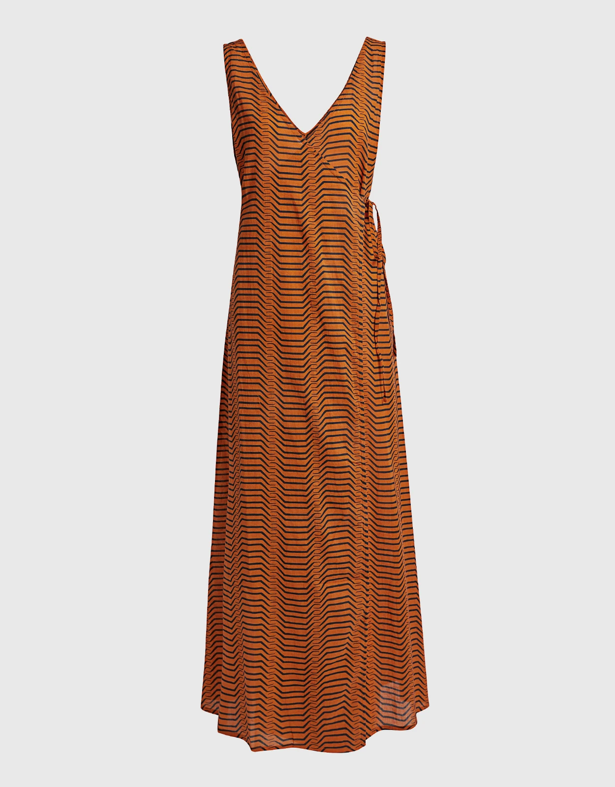 Diane Von Furstenberg DVF X Onia Grace Wrapped Maxi Dress 1 Diane Von Furstenberg DVF X Onia Grace Wrapped Maxi Dress