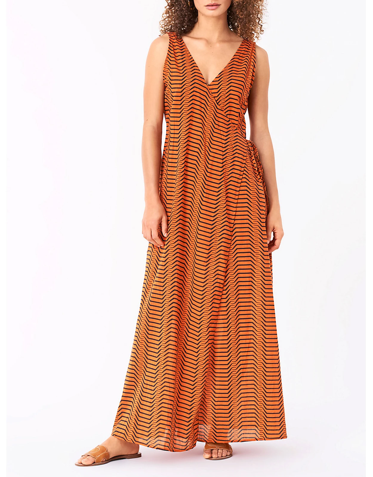 Diane Von Furstenberg DVF X Onia Grace Wrapped Maxi Dress 3 Diane Von Furstenberg DVF X Onia Grace Wrapped Maxi Dress - Image 3